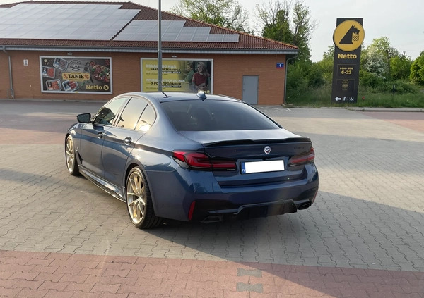 BMW Seria 5 cena 259999 przebieg: 57000, rok produkcji 2020 z Szczecin małe 92